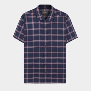 Camisas de Vestir Bordadas a Rayas 100% Algodón para Hombre Aristino, Estilo de Trabajo, Secado Rápido, Transpirables, Manga Corta - Product Image 4