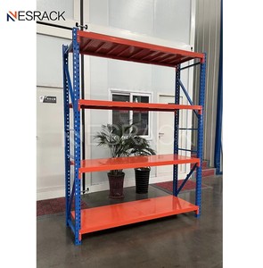 نظام رفوف صناعية فولاذية متينة بدون براغي، 5 طبقات، رف تخزين معدني للمرآب، وحدة رفوف معدنية - Product Image 4