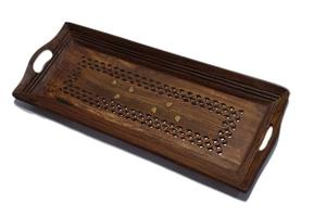 ถาดเสิร์ฟไม้ทำมือพร้อมหูจับ ไม้มะม่วงขัดเงา ถาดชา กาแฟ ถาดตกแต่ง ปลอดภัยสำหรับเครื่องล้างจาน เป็นมิตรกับสิ่งแวดล้อม - Product Image 2