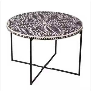 Tradebyd Ofrece Consola Tradicional con Incrustaciones de Hueso, Estilo Moderno, Ajustable, para Escuela, Mesa de Centro Artística, Variedad de Diseños - Product Image 4