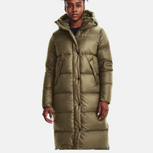 Nouvelle veste d'hiver pour homme à capuche, manches longues, épaisse, matelassée, avec broderie imprimée, design tricoté, fermeture éclair, imperméable, en coton - Product Image 1