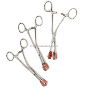 CE/ISO Certified Collin's Tongue Holding Forceps Surgical <b>Instrument</b> Made Stainless Steel Custom Logo Accepted - Product Image 3