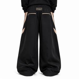 <b>Men's</b> Casual Cargo <b>Harem</b> <b>Pants</b> Mid Drawstring Elastic Medium Wash Breathable Quick Dry Lightweight Polyester/Cotton High Quality - Product Image 2