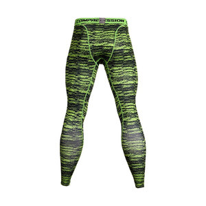 Leggings de compression pour hommes avec logo personnalisé, légers et respirants, vêtements de sport pour l'entraînement - Product Image 2
