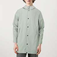 VANEK INTERNATIONAL Veste de sport unisexe à blocs de couleur, coupe-vent, imperméable, respirante, à capuche, en polaire matelassée, avec fermeture éclair sur le devant