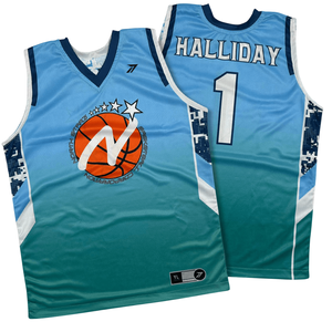 Maillot de basketball tie-dye homme femme, coloré, tendance, respirant, séchage rapide, design personnalisé, logo, OEM, vente en gros, usine - Product Image 3