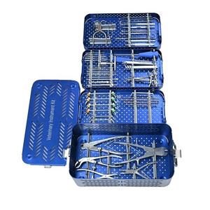 Veterinary Orthopedic Instrument <b>Set</b> with Bone <b>Screw</b> Implant Locking Plate By Grip Surgical - Product Image 1