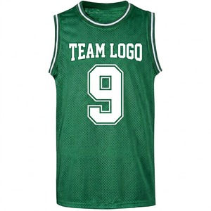 Manufacturer's custom basketball jersey Breathable quick dry lightweight high quality mesh fabric sports jersey oem service - Product Image 1