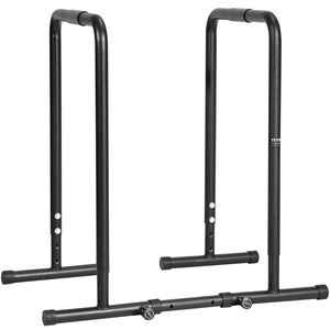 Stazione per Dip Bar con Capacità di 200 kg, Altezza Regolabile, Stabilizzatore per Allenamento Fitness - Product Image 1
