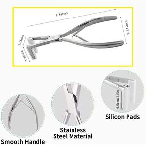 Kit de Herramientas para Extensiones de Cabello de Acero Inoxidable Personalizable, Color Beige, Logotipo Personalizado, Fabricante OEM con Certificación CE e ISO, Java Surgical - Product Image 6