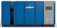 Liutech LUF55VSD 8.6bar compresseur à vis industriel sans huile compresseur d'air stationnaire pour l'exploitation minière 12V engrenage moteur fabriqué