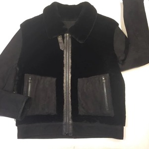 Premium <b>Men's</b> Genuine Leather <b>Shearling</b> <b>Jacket</b> Soft Fur Winter Aviator Coat Luxury Warm Durable Fashion Outerwear Style - Product Image 1