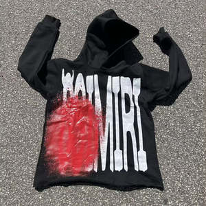 Sudadera con Capucha para Hombre, 100% Algodón, 450 g/m², Térmica, Casual, Oversize, con Bajo sin Rematar, Estampada, Estilo Urbano, Personalizable, de Forro Polar - Product Image 1