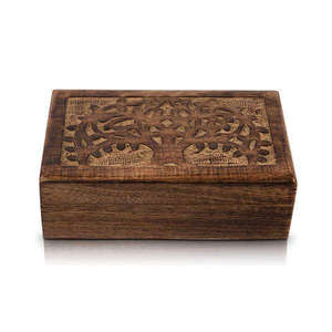 Wooden <b>Box</b> Hand Carved Solid Mango Wood <b>Box</b> Wooden Jewelry <b>Box</b> for <b>Gifts</b> Wholesale Factory Sale at Best Price Wooden <b>Gift</b> <b>Box</b> - Product Image 5