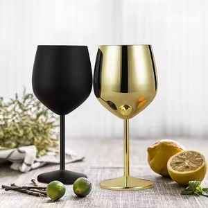 Gobelet à vin en acier inoxydable de qualité supérieure, réutilisable, pour la maison, les fêtes, les mariages, les bars, les restaurants, cadeau - Product Image 1