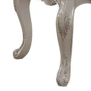 Set di 2 Sedie con Braccioli Imbottite a Bottoni in Beige e Bianco Antico per Sala da Pranzo, Comode ed Eleganti - Product Image 4