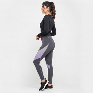 Breathable Flexible Design For Running Women <b>Legging</b> Professional Sportswear Lightweight Elastic Material Comfortable Fit - Product Image 3
