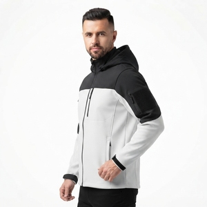 Charr - Chaqueta de Invierno para Senderismo, Abrigo Térmico, Cortavientos, Talla Grande, con Capucha, Chaqueta Táctica de Camuflaje, Chaqueta Softshell - Product Image 3
