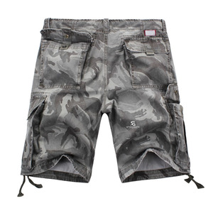 Pantalones Cortos de Mezclilla Lavados para Hombre, Corte Recto, Cintura Alta, 100% Algodón, Estilo Casual Urbano, con Bolsillos, Verano 2026 - Product Image 2