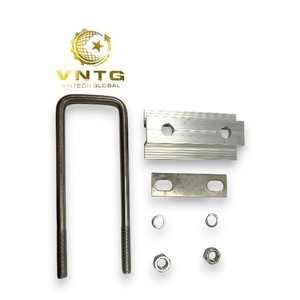 VNG OEM/ODM Solar Mounting System <b>U</b> Bolt Mid <b>Clamp</b> for PV Bracket Rectangular Tube 30×60mm - Product Image 4