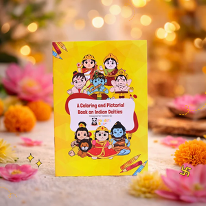 Libro de Colorear Educativo con Ilustraciones de Deyezidades Indias, Libro de Actividades de Dioses y Diosas Hindúes para el Aprendizaje Infantil - Product Image 6