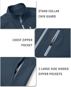 Chaleco de Golf Reflectante de Alta Visibilidad para Hombre, Chaleco Deportivo de Seguridad Nocturna, Prenda Exterior Deportiva - Product Image 5