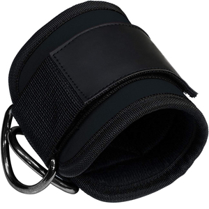 Sangles de cheville réglables et respirantes en nylon unisexe avec logo personnalisé pour machines à câble – Soutien du pied pour l'entraînement - Product Image 5