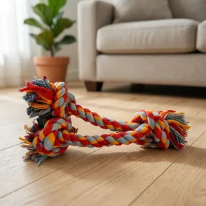 Jouet en corde pour chien durable et écologique de qualité supérieure pour les mâchoires agressives Divine International - Product Image 5
