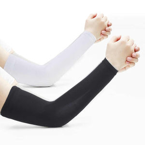 Mangas de compresión unisex de seda helada al por mayor - Protectores transpirables con protección UV para ciclismo y deportes al aire libre - Product Image 5