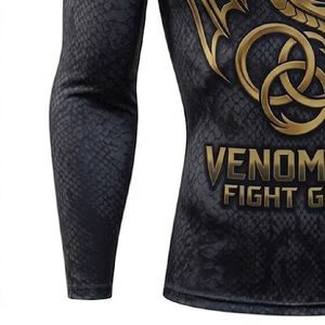 Camisetas de Compresión de Manga Corta para Invierno, Transpirables, de Secado Rápido, para Fútbol, Capa Base Personalizada y Sostenible - Product Image 5