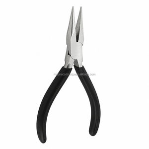 Vente en gros de pinces à bec longues de haute qualité, robustes, en acier inoxydable, légères, 5 pouces, personnalisables, outils et équipements pour bijoux - Product Image 6