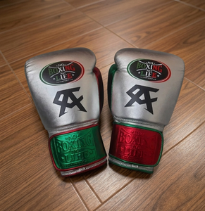 No Boxing No Life Premium Cowhide Leather Hook Loop Non-Slip Customizable Sparring Training Boxing <b>Gloves</b> Adjustable Wrist Strap - Product Image 1