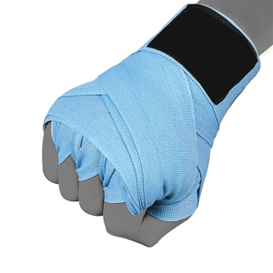 Bandages de boxe en coton élastique pour le soutien des poignets, vente en gros à prix abordable, pour l'entraînement, le fitness et le sparring - Product Image 6
