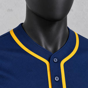 Camiseta de Béisbol Sublimada Personalizada Unisex de Manga Corta, Ropa Deportiva Transpirable de Secado Rápido para Verano, Fábrica China, Tallas Grandes para Adultos - Product Image 6