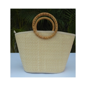 Bolso Rectangular de Bambú Hecho a Mano Ecológico, Ligero y Duradero con Cierre de Cremallera, Capacidad de 3L+ para Viajes y Uso Diario - Product Image 4