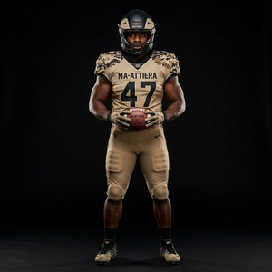 Custom Tan Digital Camo American Football Jersey <b>Pants</b> Set <b>Padded</b> Uniform Wholesale Sportswear Manufacturer Supplier Pro - Product Image 3