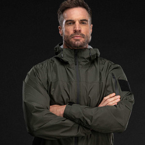 Chaqueta Cortavientos de Lona Transpirable y Resistente al Viento para Hombre, Diseño Personalizado de Alta Calidad, para Uso en Exteriores, Ropa de Invierno Informal y Cálida - Product Image 2