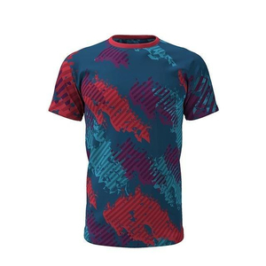 High Quality Men Sublimation & Digital Printing 100_ <b>Polyester</b> Breathable Quick Dry Hip Hop Sports Wear - Product Image 4