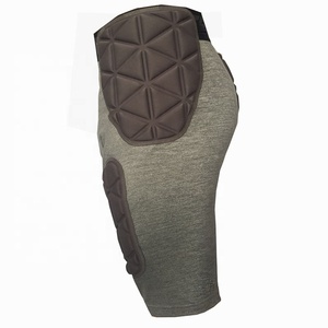 Protección para la parte inferior del cuerpo en fútbol, pantalones cortos anti-impacto para fútbol, pantalones de soporte muscular para fútbol, ropa de compresión para fútbol, venta al por mayor. - Product Image 2