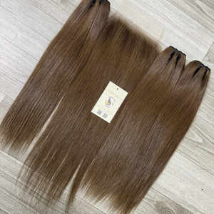 Nouveauté Petits Noeuds Paquets de Cheveux Vietnamiens Trame Suisse 5x5 6x6 HD Fermeture Dentelle Cheveux Humains Vietnam - Product Image 3