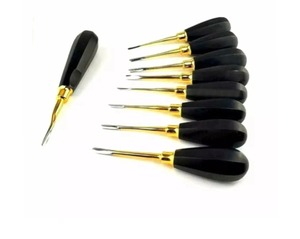 ชุดอุปกรณ์ถอนฟัน 5 ชิ้น สีทองและสีดำ ยี่ห้อ Top Notch Surtechs คุณภาพสูง ระดับ Class I สำหรับการผ่าตัดทางทันตกรรม โดย zuol - Product Image 4