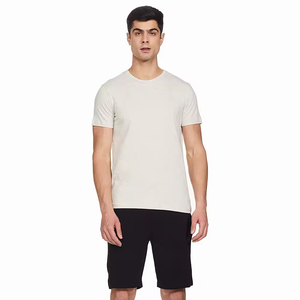 Conjuntos Cortos de Verano para Hombre, Transpirables, Ligeros, Ecológicos, Casuales, Sólidos, Camiseta y Pantalones Cortos Deportivos de Secado Rápido, Ropa Urbana - Product Image 1