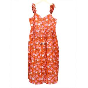 Vestido Maxi de Algodón Ecológico con Estampado Floral Hecho a Mano, Sin Mangas, para Verano y Otoño, Estilo Indio, Lavable - Product Image 2