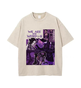 เสื้อยืดคอตตอนคุณภาพสูงสั่งทำพิเศษ ลายกราฟิกปลาญี่ปุ่น สไตล์สตรีทแวร์ ทรงหลวม ผลิตโดยผู้ผลิต - Product Image 5