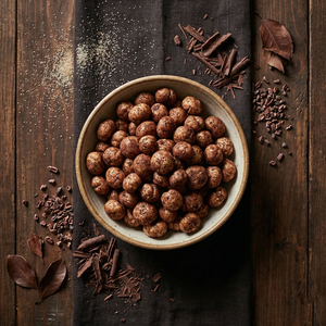 Makhana de Chocolate (Fox Nuts) |   Semillas de Loto Tostadas, Bocadillo Dulce |   Proveedor de Semillas de Nenúfares Aromatizadas al por Mayor - Product Image 4