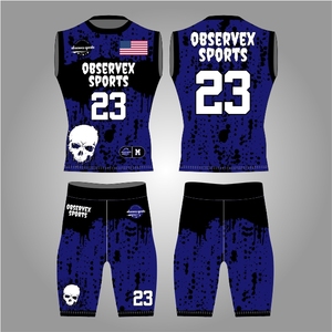 7v7 Uniform Flag Football Uniform Set Crafted From Moisture Wicking Youth 7on7 Jersey And Dry During Game - Product Image 1