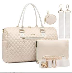 Bolsa de Pañales Multifuncional, Mochila para Mamá, Gran Capacidad, Impermeable, de Poliéster, Bolsa Organizadora para Bebé, para Viajes - Product Image 1