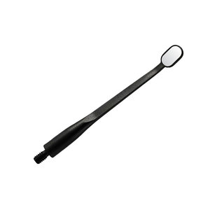 Microscopic HD Mouth <b>Mirror</b> Replacement Head Flat Surface Ultra <b>Thin</b> 0.7mm Black Coating Endodontic Micro Dental <b>Mirror</b> Head - Product Image 5