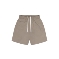 Ensemble deux pièces sur mesure 100 % polyester Taslan froissé, poids moyen, respirant, écologique, streetwear d'été, survêtement à cordon de serrage