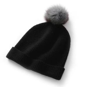 Pom Pom Beanie Hat USA Style <b>Winter</b> Knit <b>Cap</b> Soft Cuffed Casual Street Fashion Warm Outdoor Headwear - Product Image 3